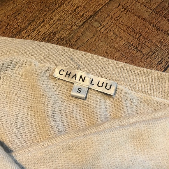 Chan Luu silk & cashmere ombré sweater - Picture 7 of 7